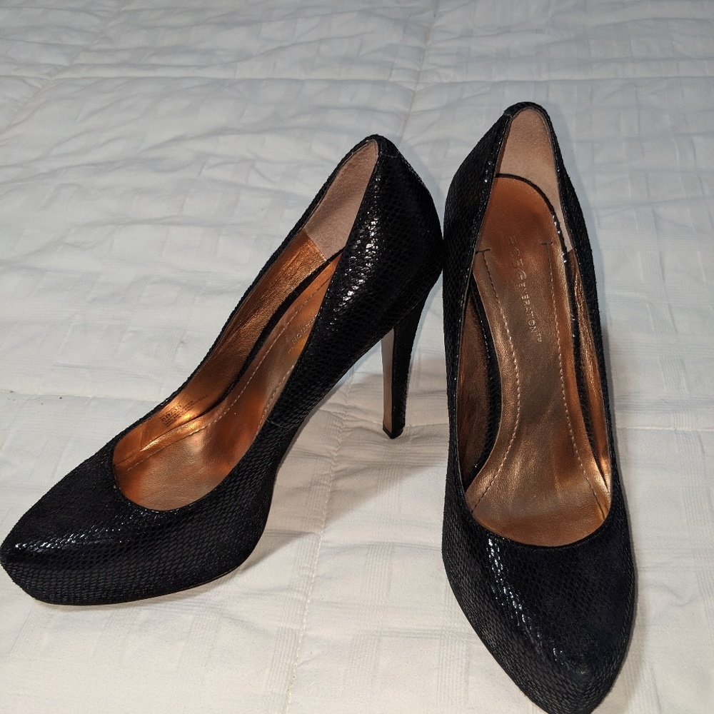 Black heels